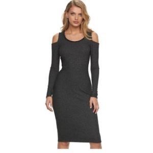 Cold Shoulder Juicy Couture Sweater Dress